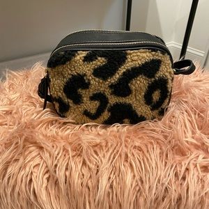 Express Cheetah print bag